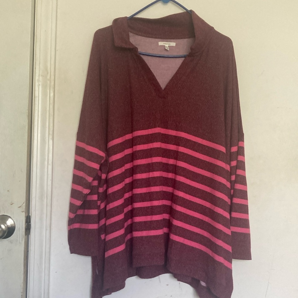 Maurice’s long sleeve striped sweater